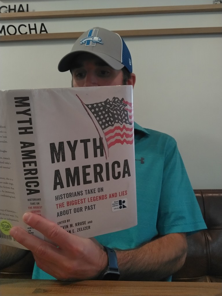 Reading the book "Myth America"